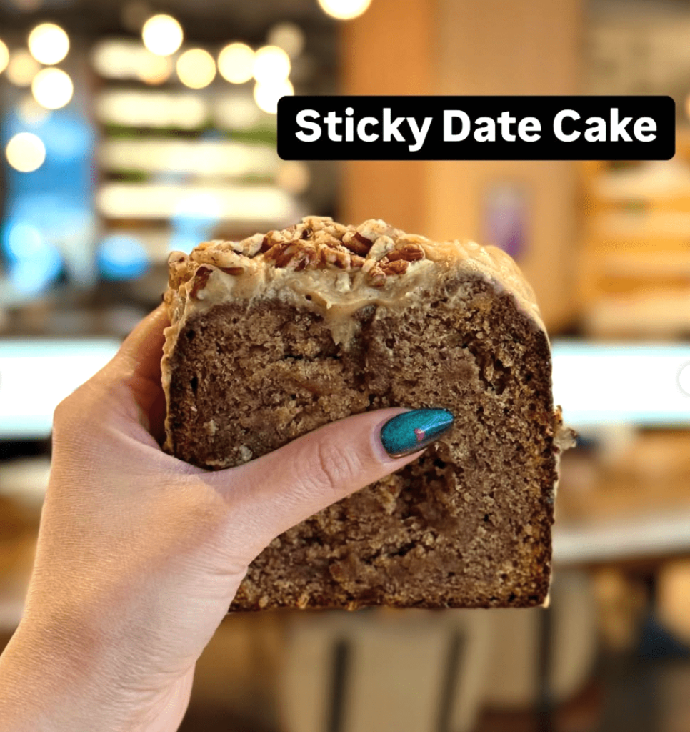 Sticky Date Cake at Seedo’s Bakery in Chicago